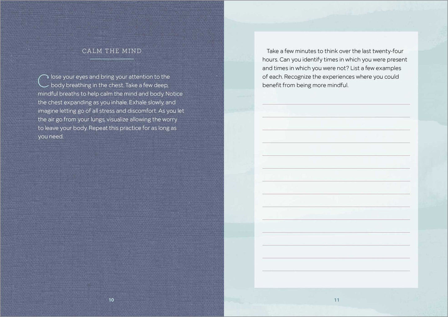 A Mindfulness for Beginners Journal: Prompts and Practices for Living in the Moment