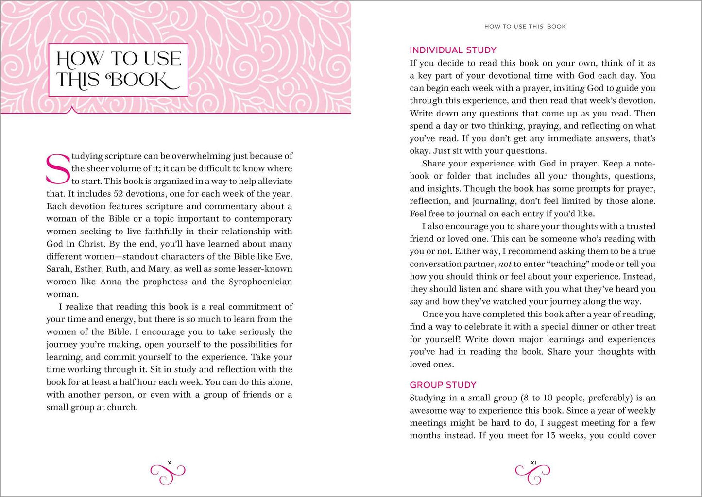 The Women of the Bible and You: A Weekly Devotional