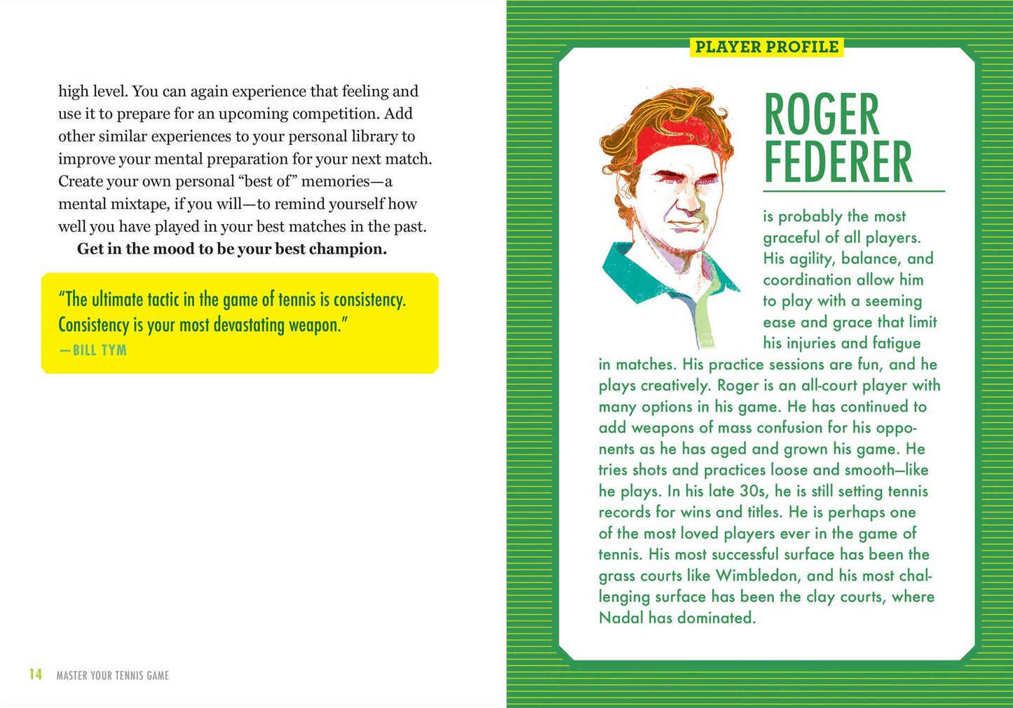 Master Your Tennis Game : 50 Mental Strategies and Tactics