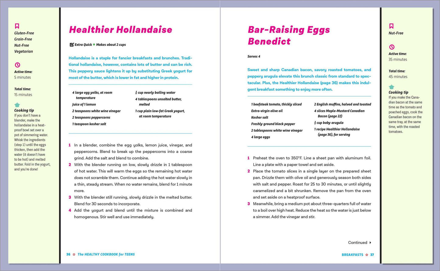 The Healthy Cookbook for Teens