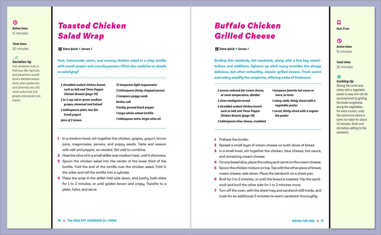 The Healthy Cookbook for Teens