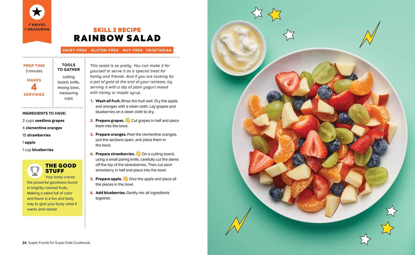 Super Foods for Super Kids Cookbook: 50 Delicious (and Secretly Healthy) Recipes Kids Will Love to Make