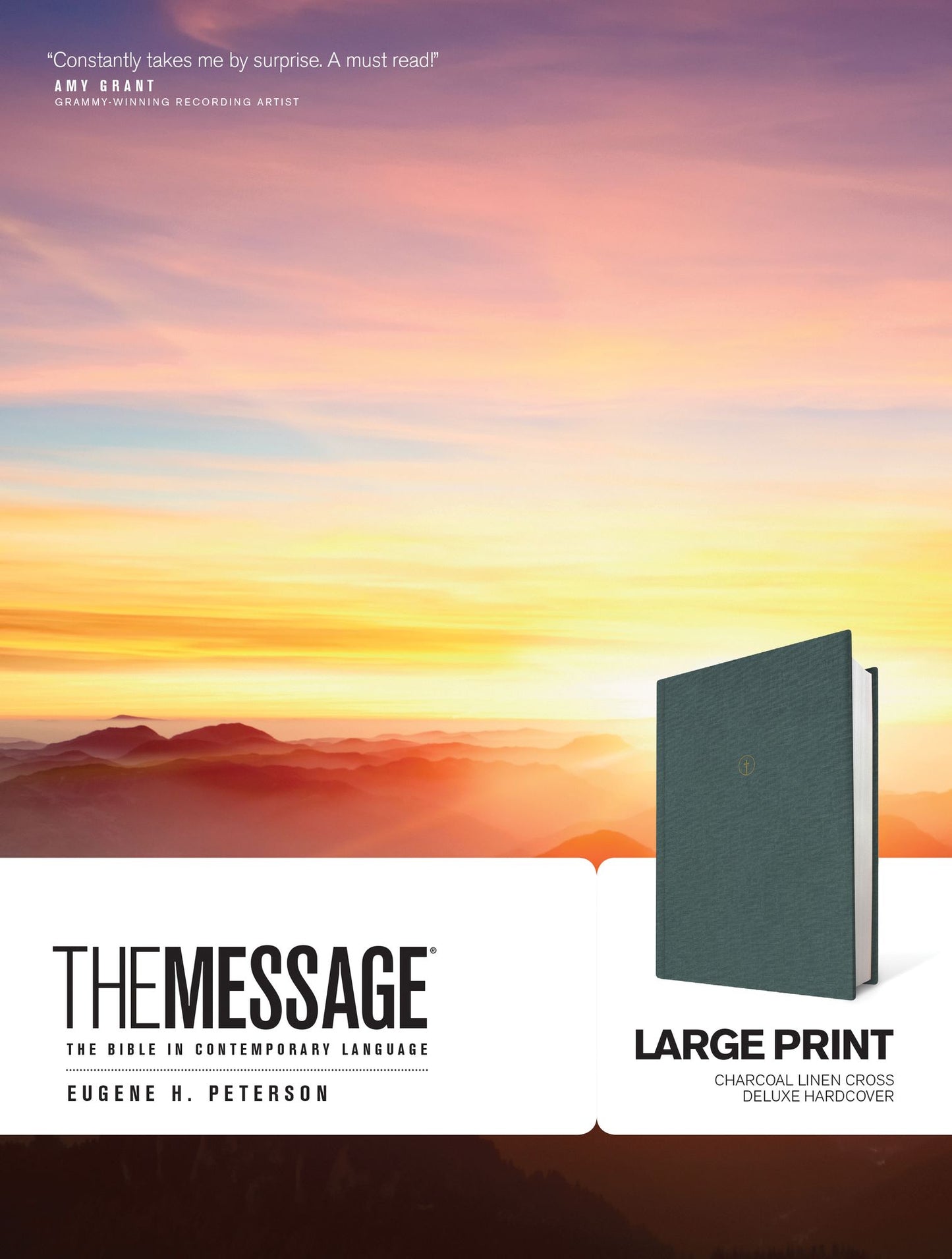 The Message Large Print: The Bible in Contemporary Language