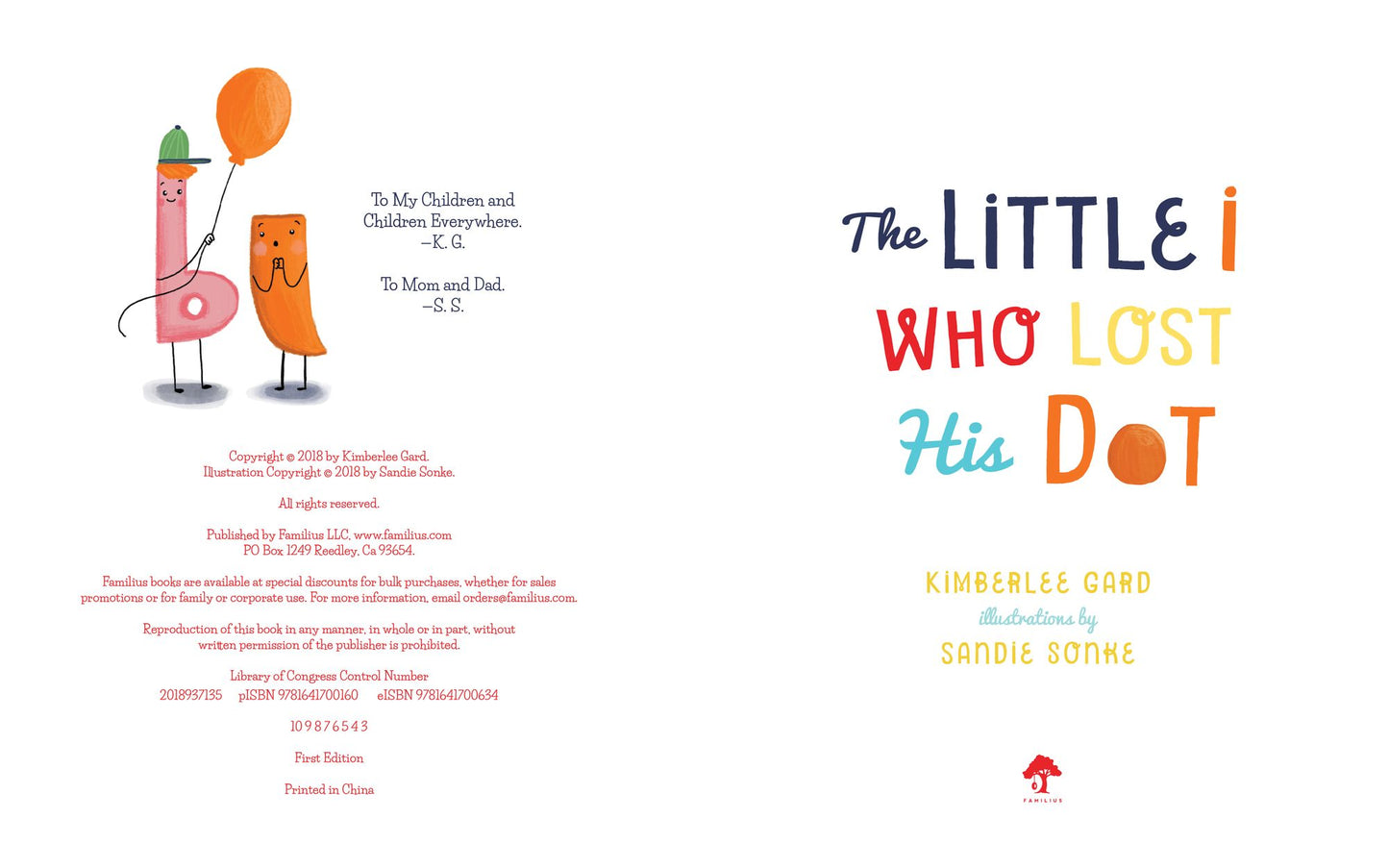The Little i Who Lost His Dot