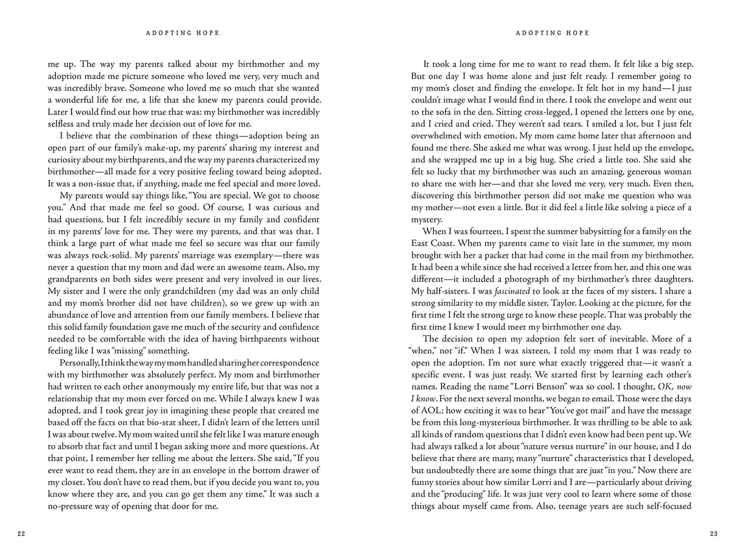 Adopting Hope: Stories and Real Life Advice from Birthparents, Adoptive Parents, and Adoptees