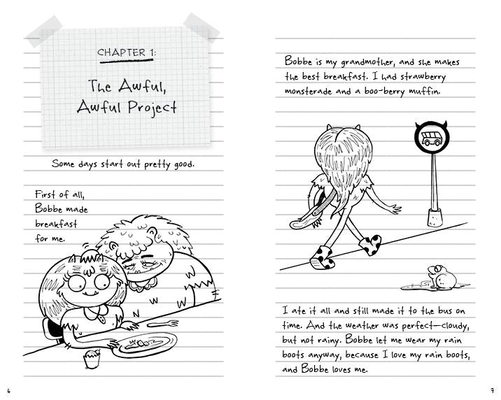 Harriet's Monster Diary: Awfully Anxious (But I Squish It, Big Time)