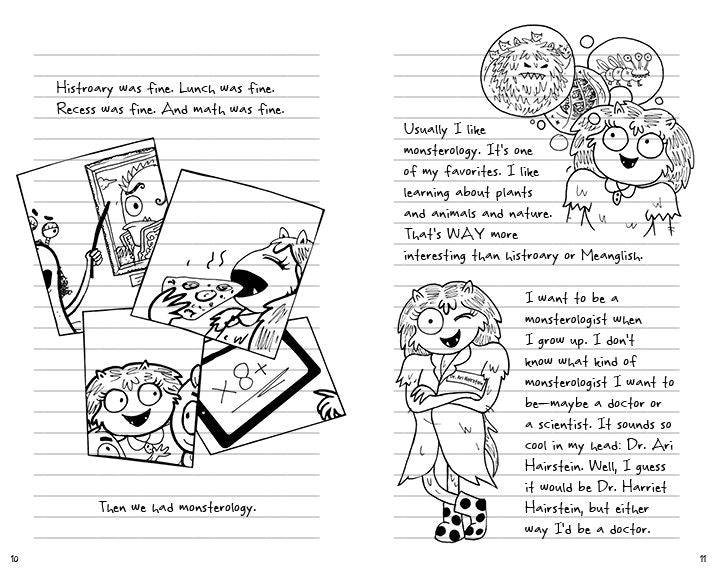 Harriet's Monster Diary: Awfully Anxious (But I Squish It, Big Time)