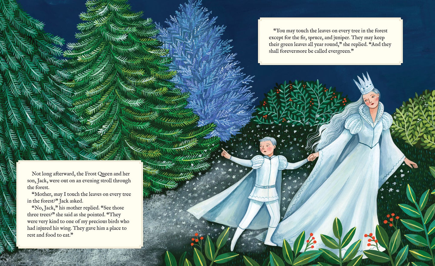 Why Evergreens Keep Their Leaves