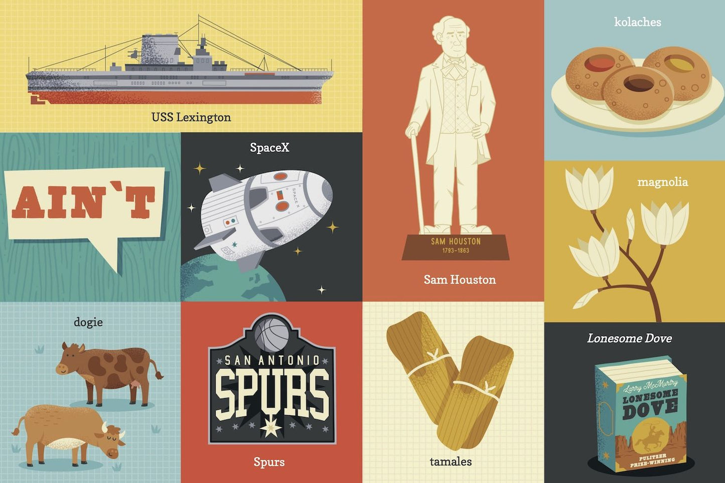 100 First Words for Little Texans