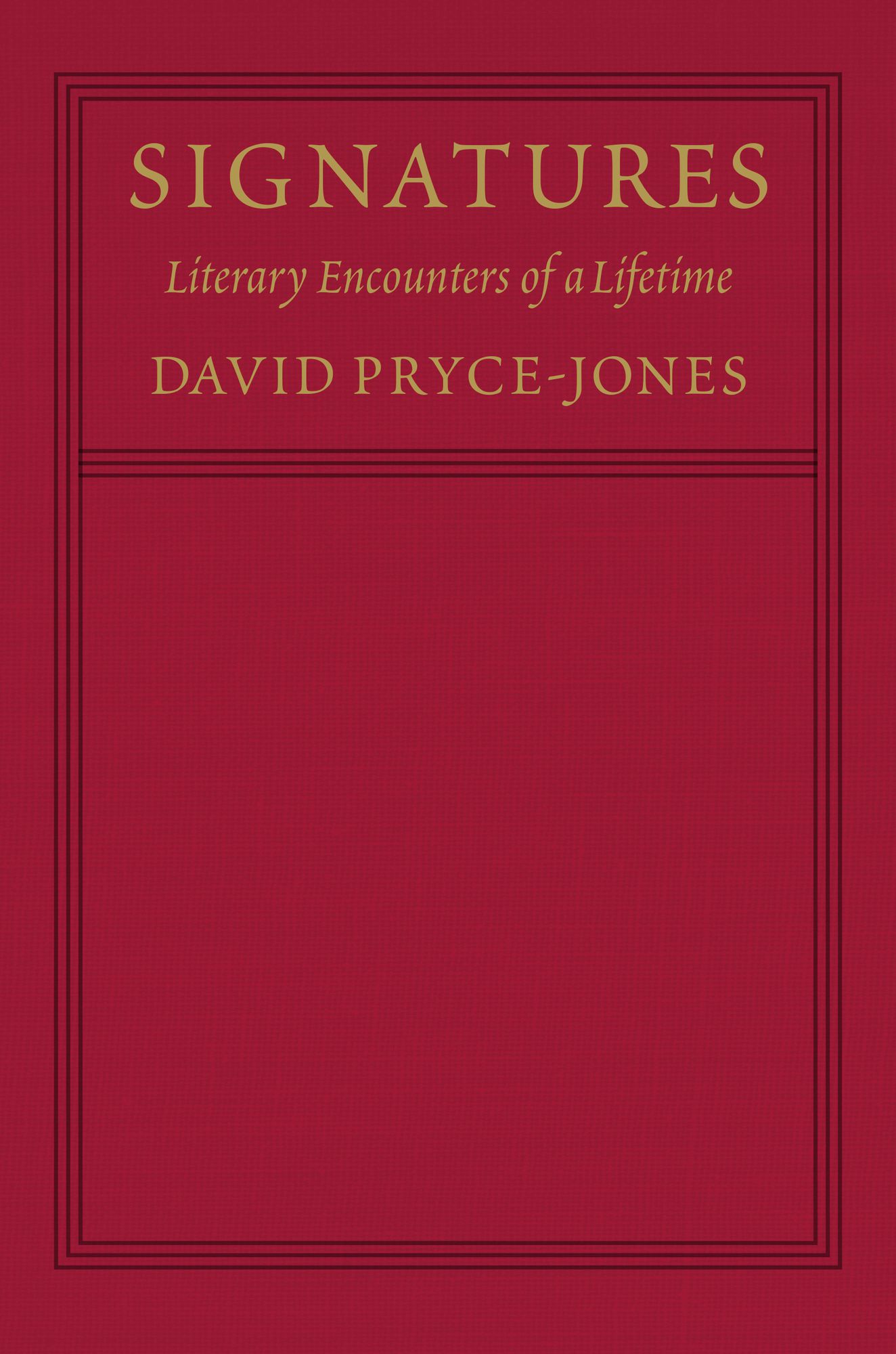 Signatures: Essays in Fame