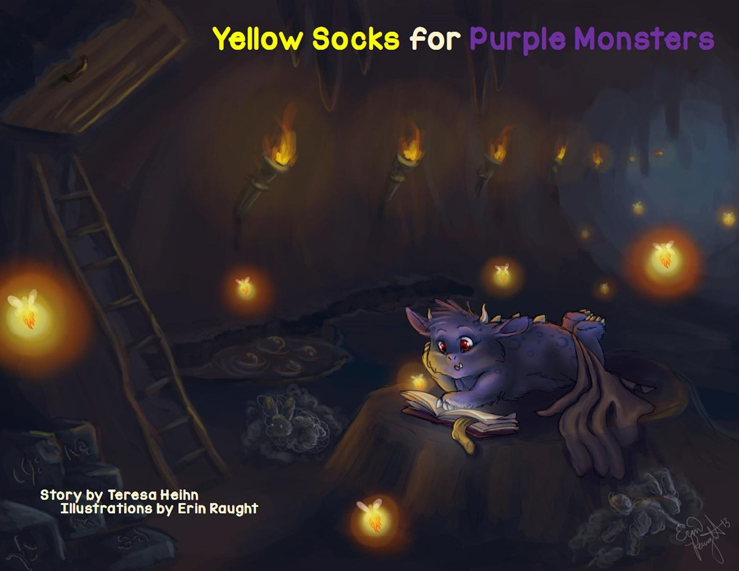 Yellow Socks for Purple Monsters