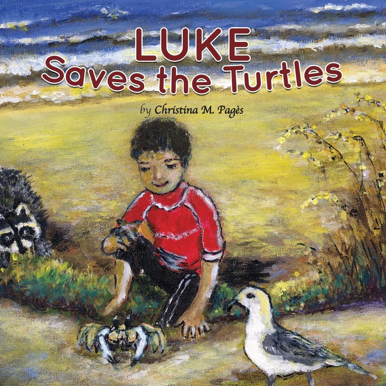 Luke Saves the Turtles Children's Book