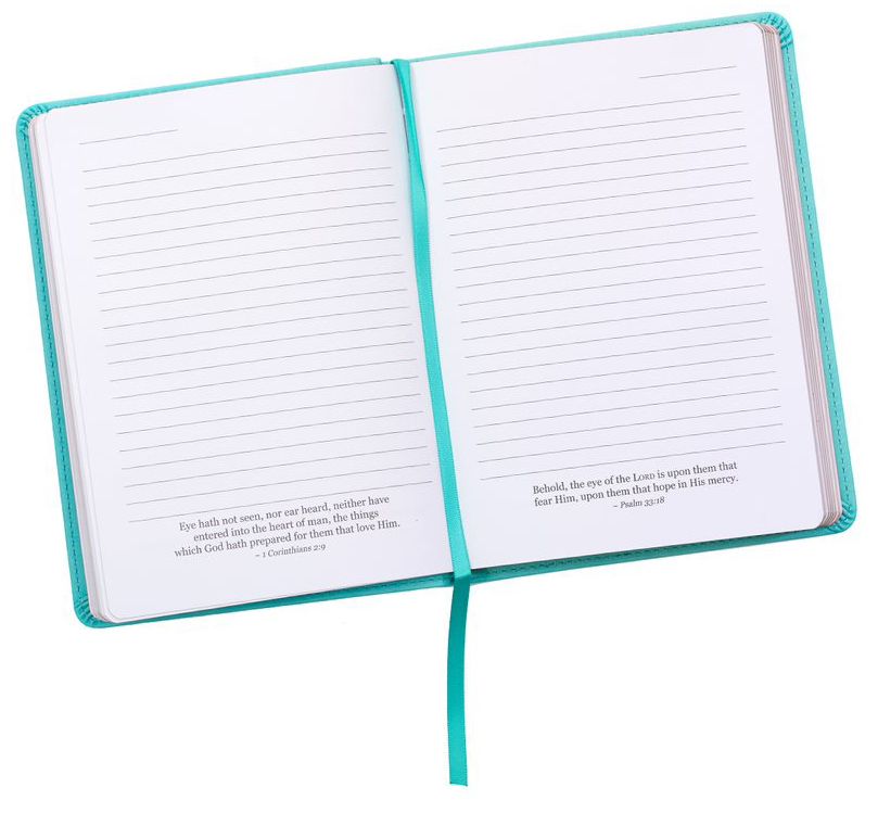 Whoever Believes in Him Handy Lux-Leather Journal