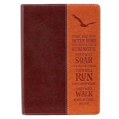 Wings Like Eagles Classic Lux-Leather Journal