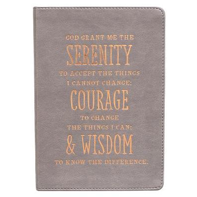 Serenity Prayer Classic Lux-Leather Journal