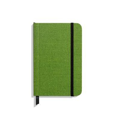 Shinola Small Soft Linen Journal - Artichoke, Lined