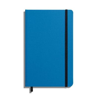 Shinola Medium Hard Linen Journal - Cobalt Blue, Lined