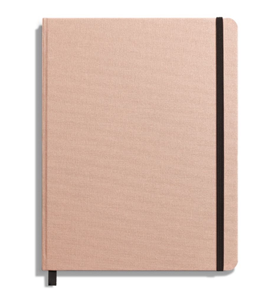 Shinola Journal, Hardlinen, Ruled, Blush (7x9)