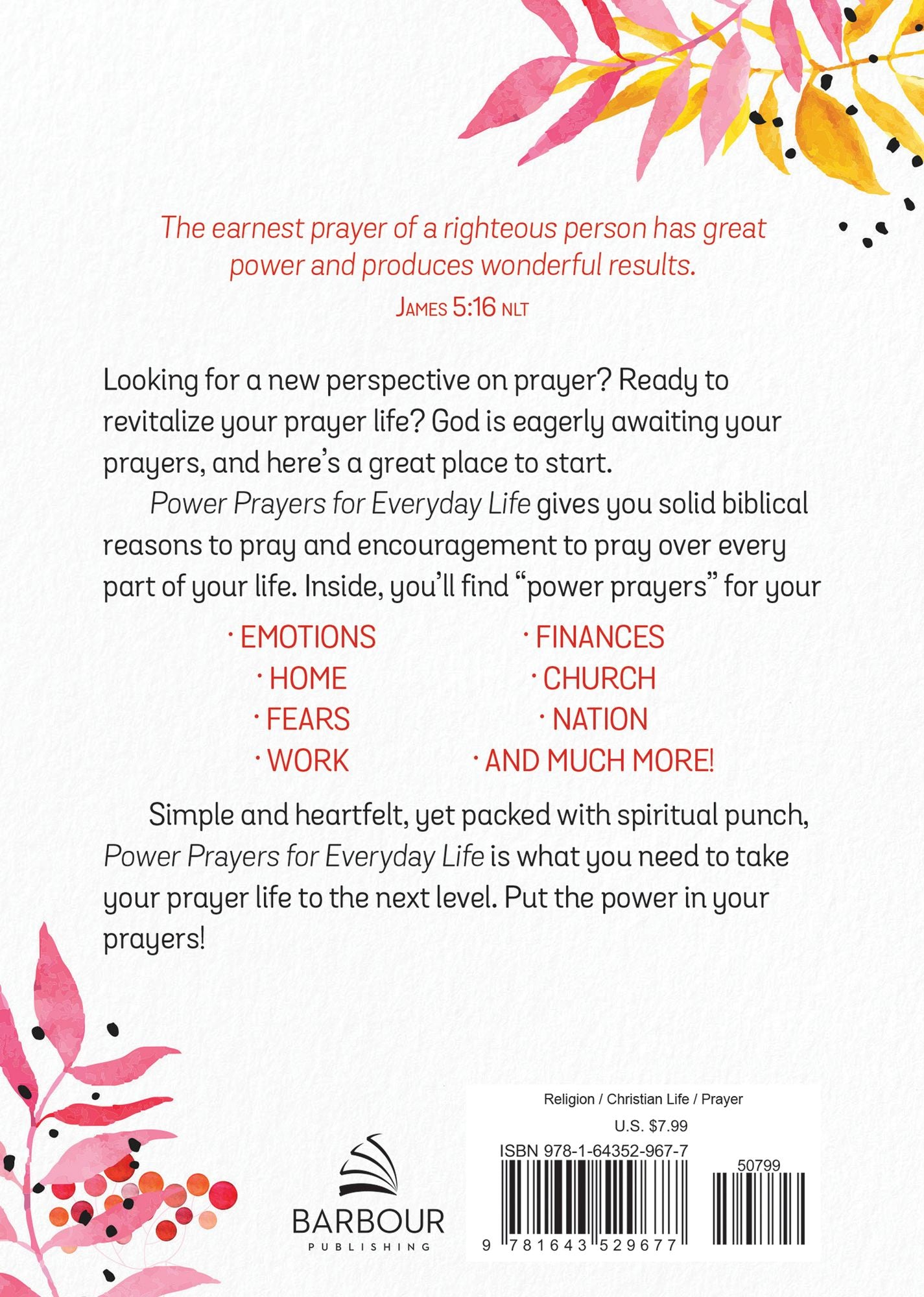 Power Prayers for Everyday Life: 450 Encouraging Prayers for Women