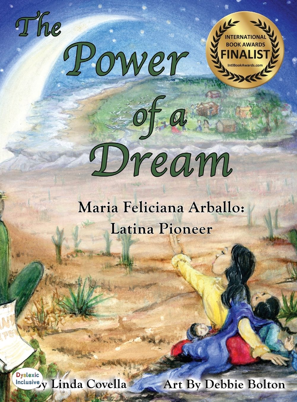 The Power of a Dream Maria Feliciana Arballo Latina Pioneer Dyslexic Edition: Dyslexic Font