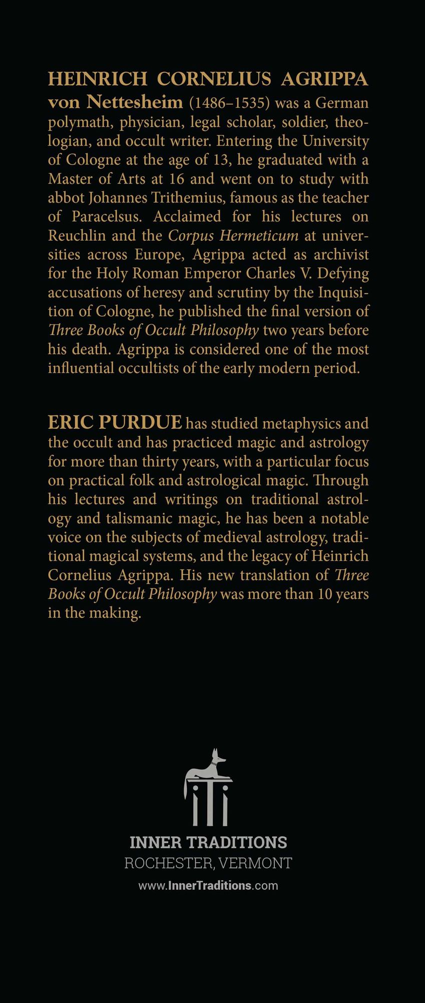 Three Books of Occult Philosophy