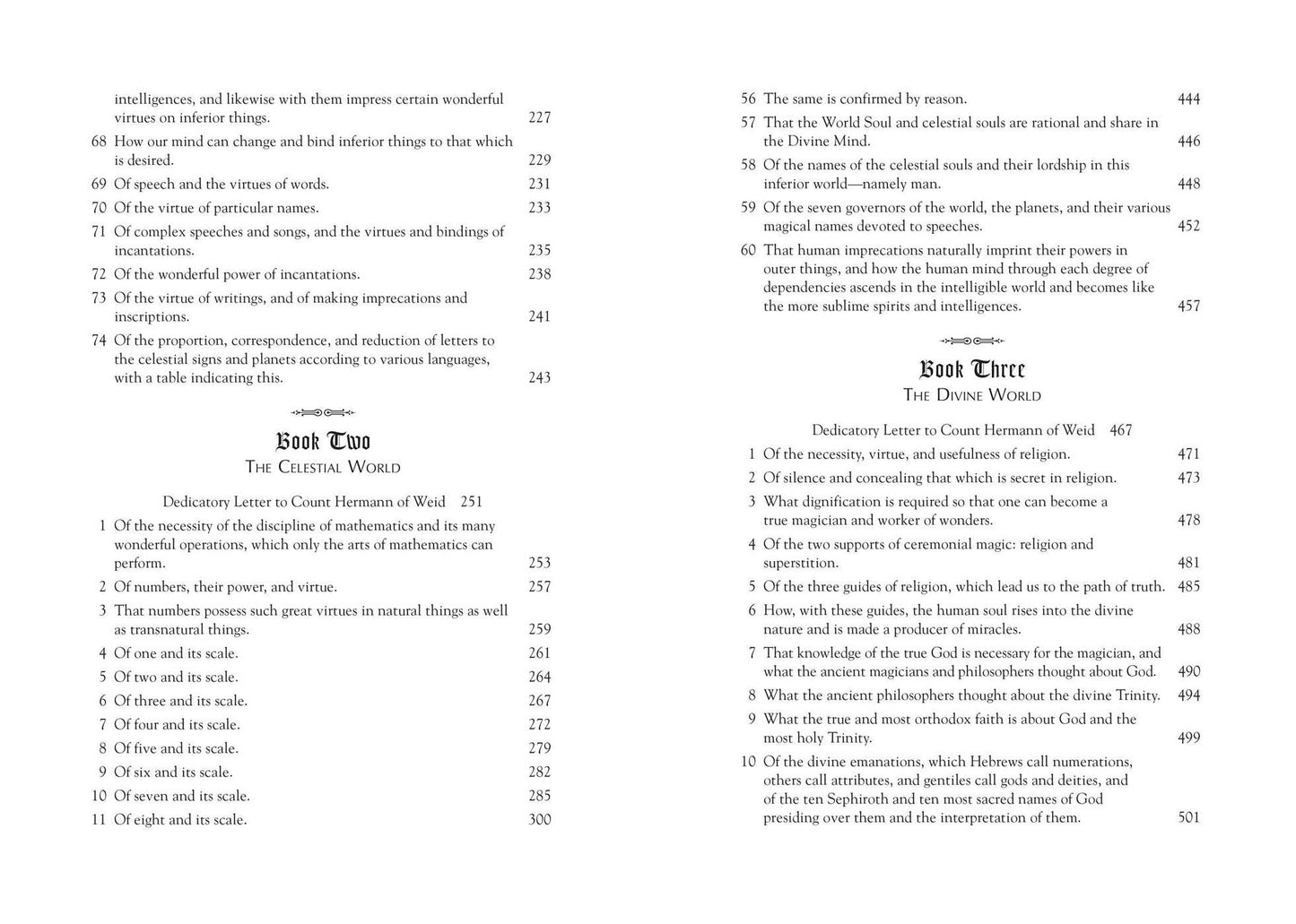 Three Books of Occult Philosophy