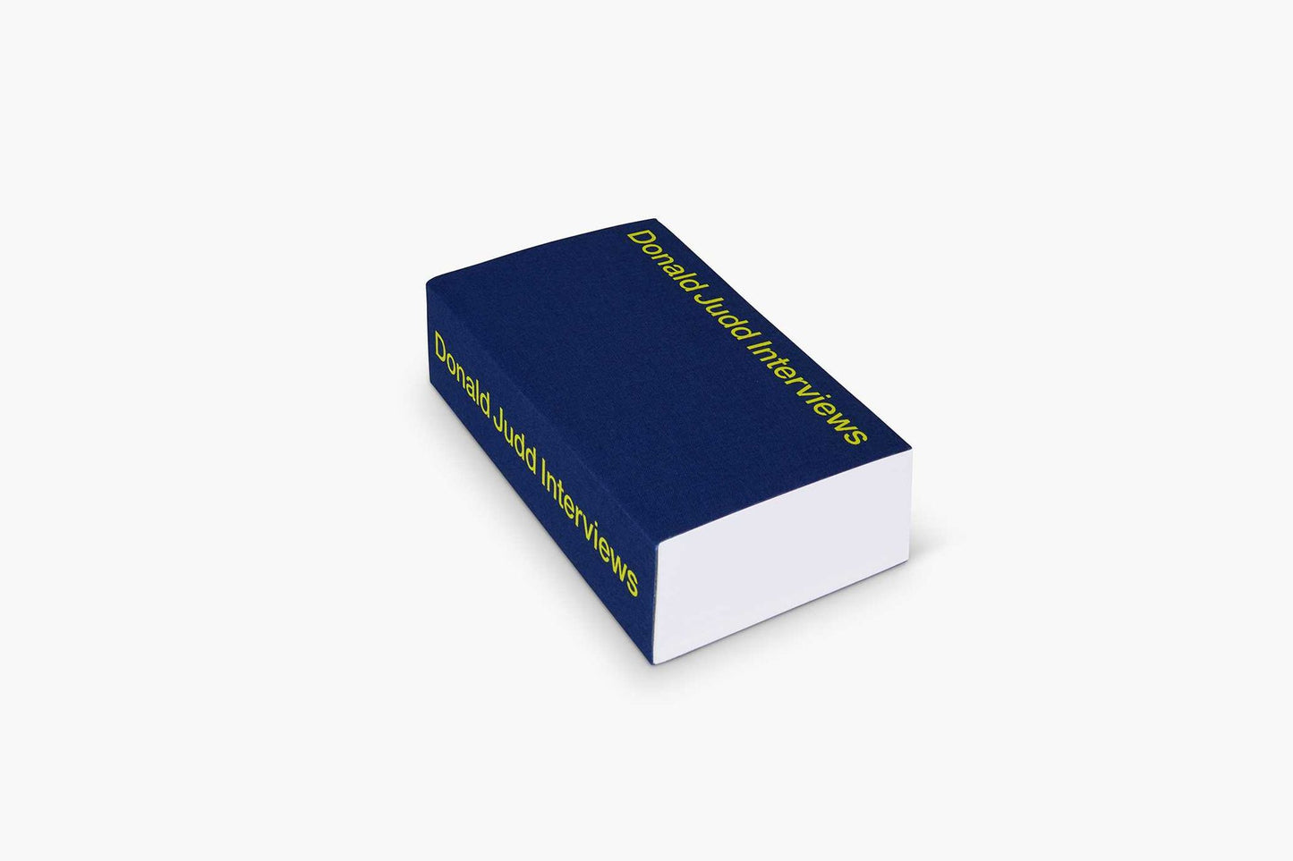 Donald Judd Interviews
