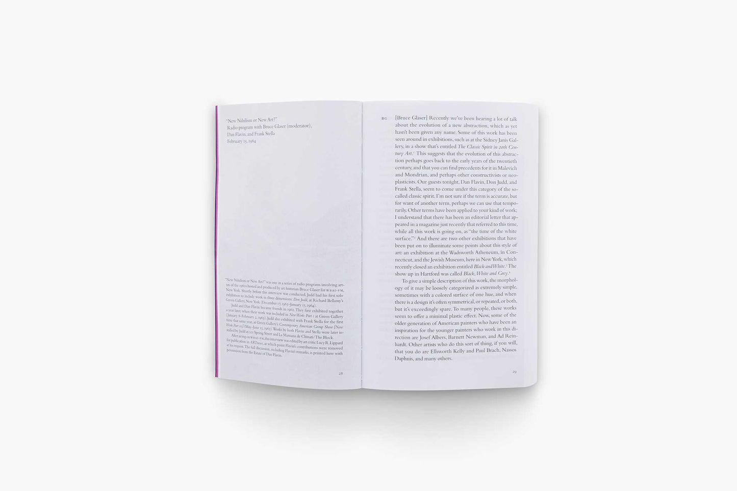 Donald Judd Interviews