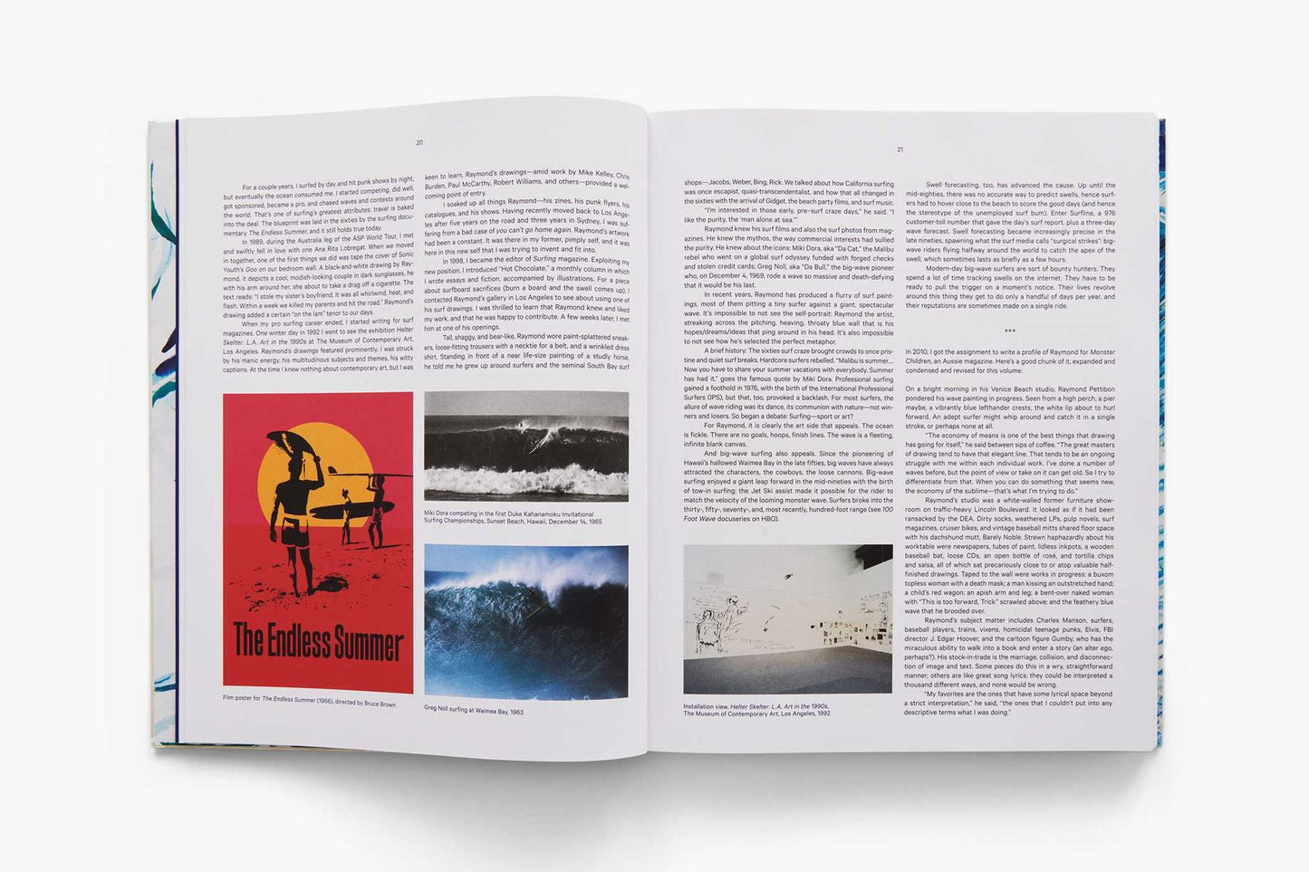 Point Break: Raymond Pettibon, Surfers and Waves