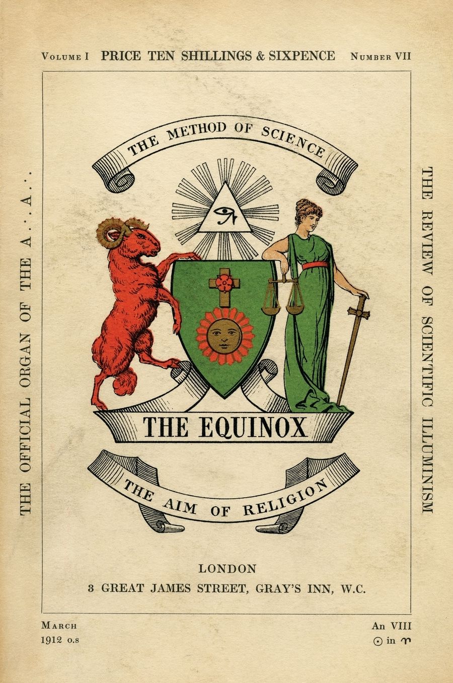 The Equinox: Keep Silence Edition, Vol. 1, No. 7