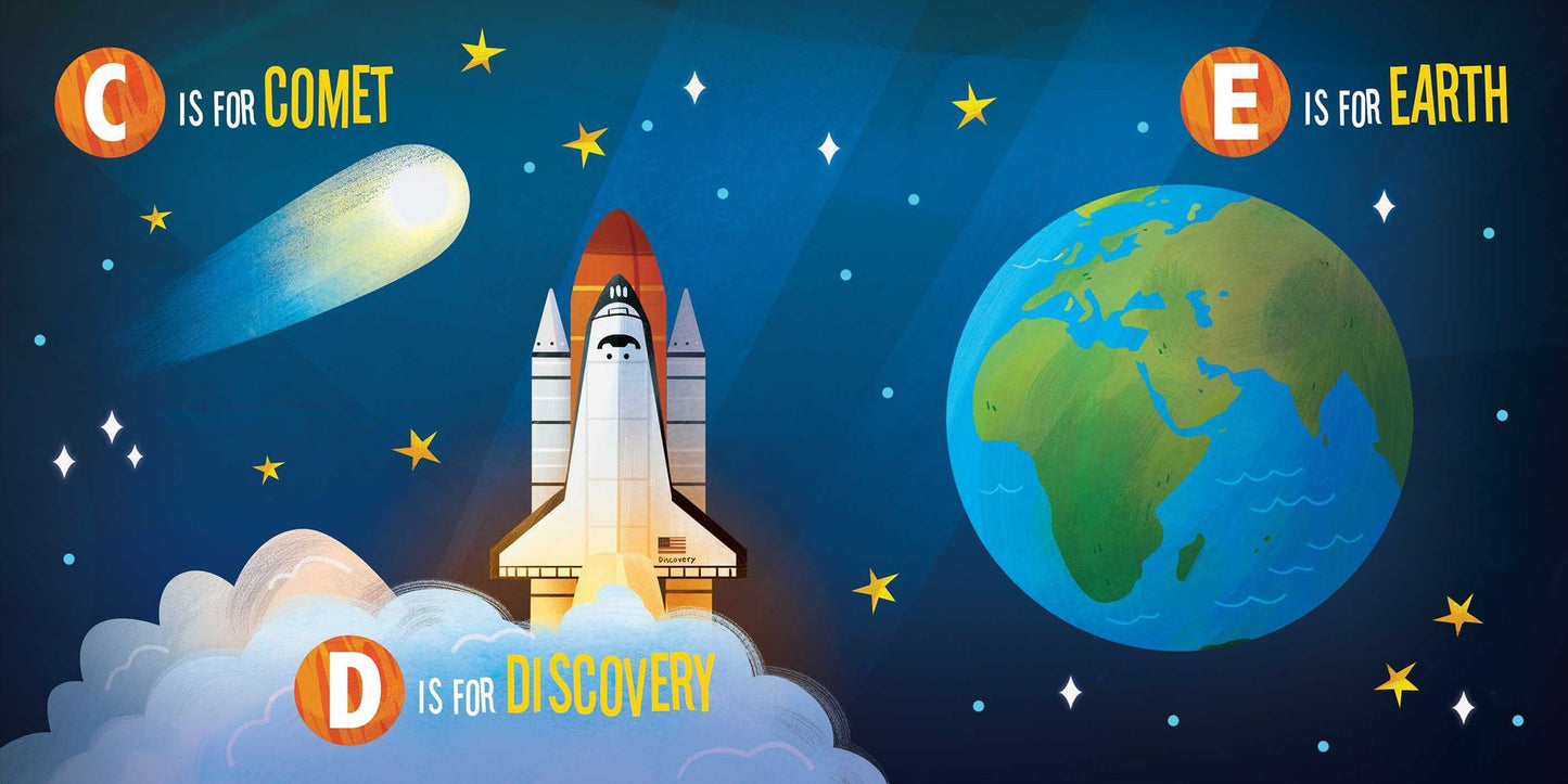 Smithsonian Kids: A is for Astronaut: An Out-of-This-World Alphabet Adventure