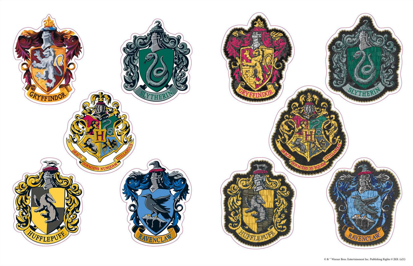 Harry Potter World of Stickers: Art from the Wizarding World Archive