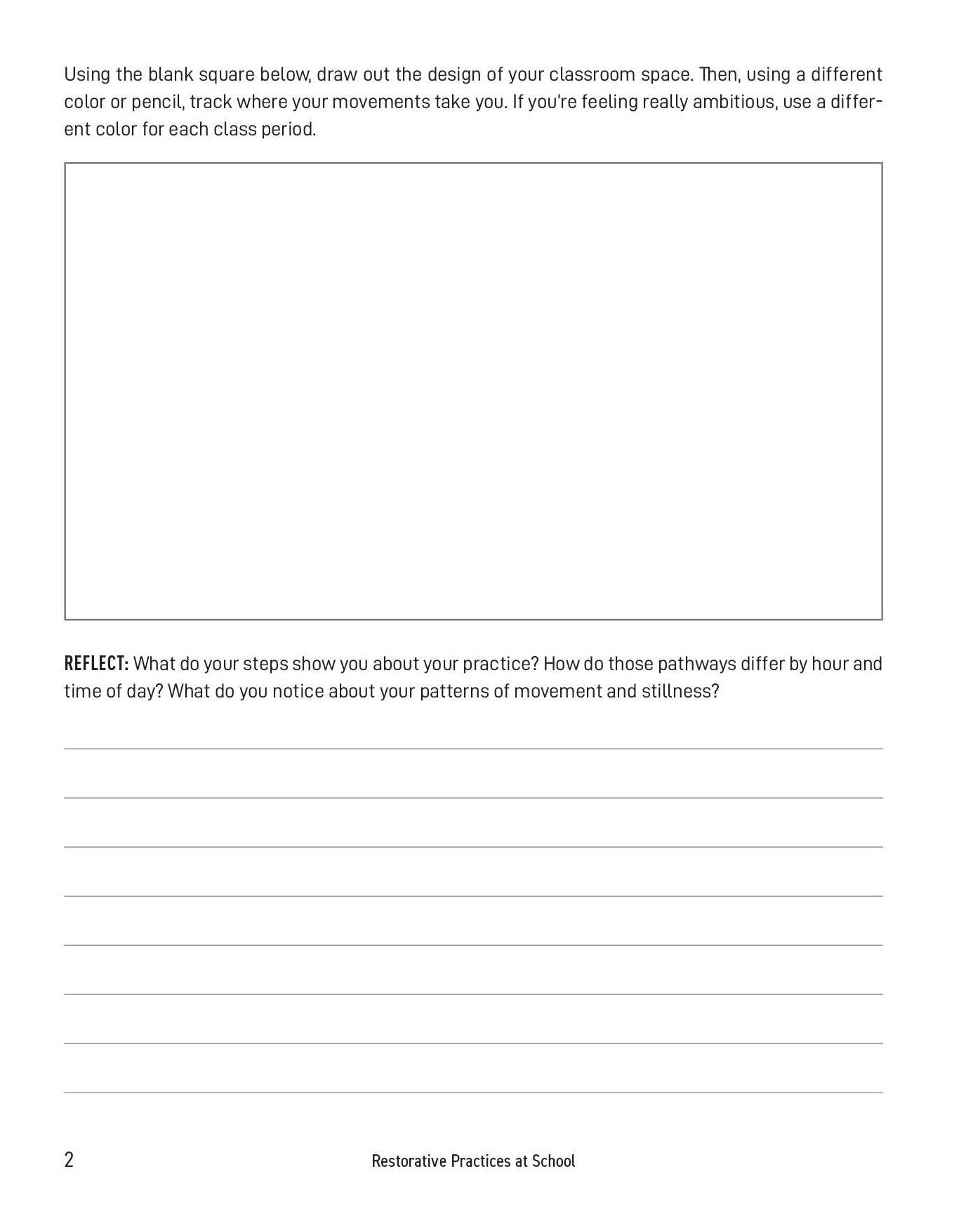 Restorative Practices at School: An Educator's Guided Workbook to Nurture Professional Wellness, Support Student Growth, and Build Engaged Classroom Communities