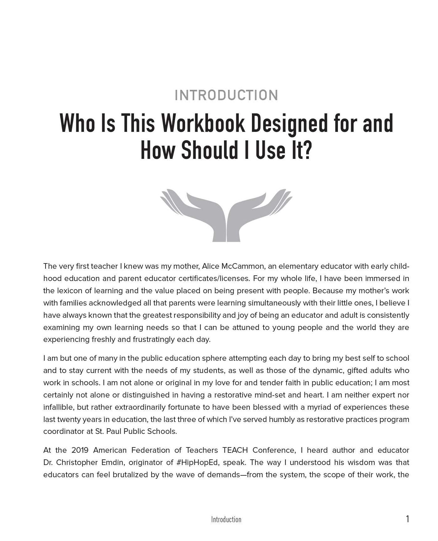 Restorative Practices at School: An Educator's Guided Workbook to Nurture Professional Wellness, Support Student Growth, and Build Engaged Classroom Communities