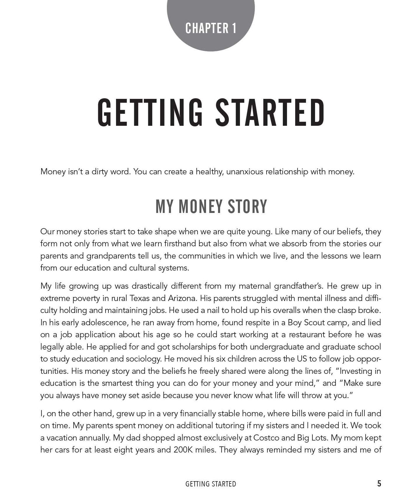 The Financial Anxiety Solution: A Step-by-Step Workbook to Stop Worrying about Money, Take Control of Your Finances, and Live a Happier Life