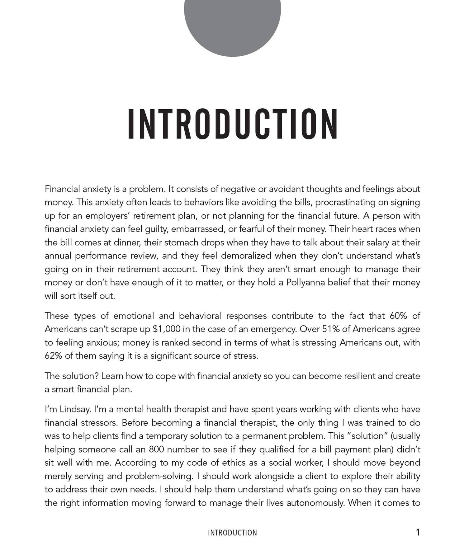 The Financial Anxiety Solution: A Step-by-Step Workbook to Stop Worrying about Money, Take Control of Your Finances, and Live a Happier Life