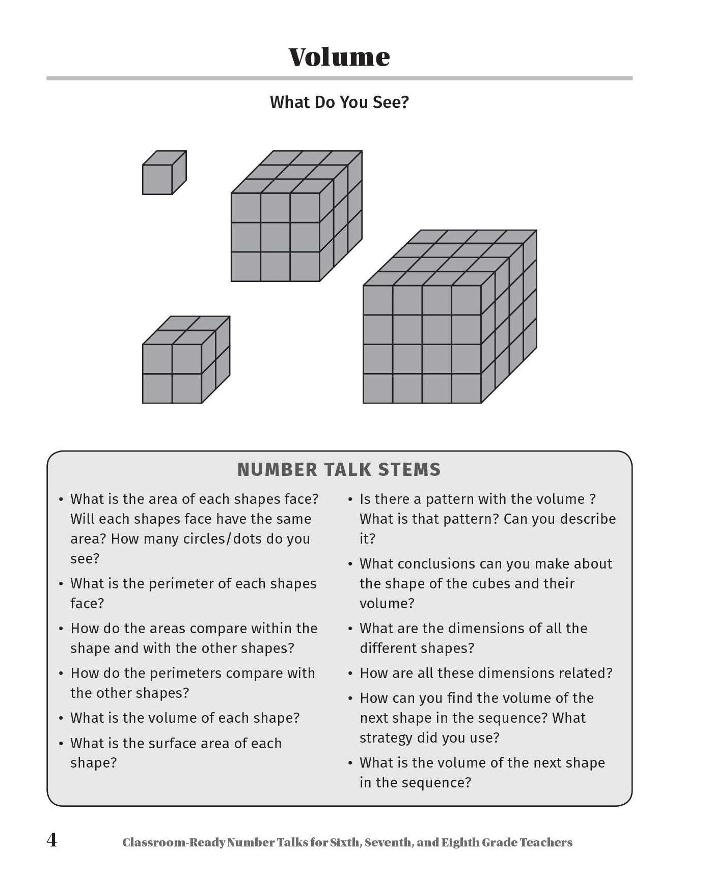Classroom-Ready Number Talks for Sixth, Seventh, and Eighth Grade Teachers: 1,000 Interactive Math Activities that Promote Conceptual Understanding and Computational Fluency