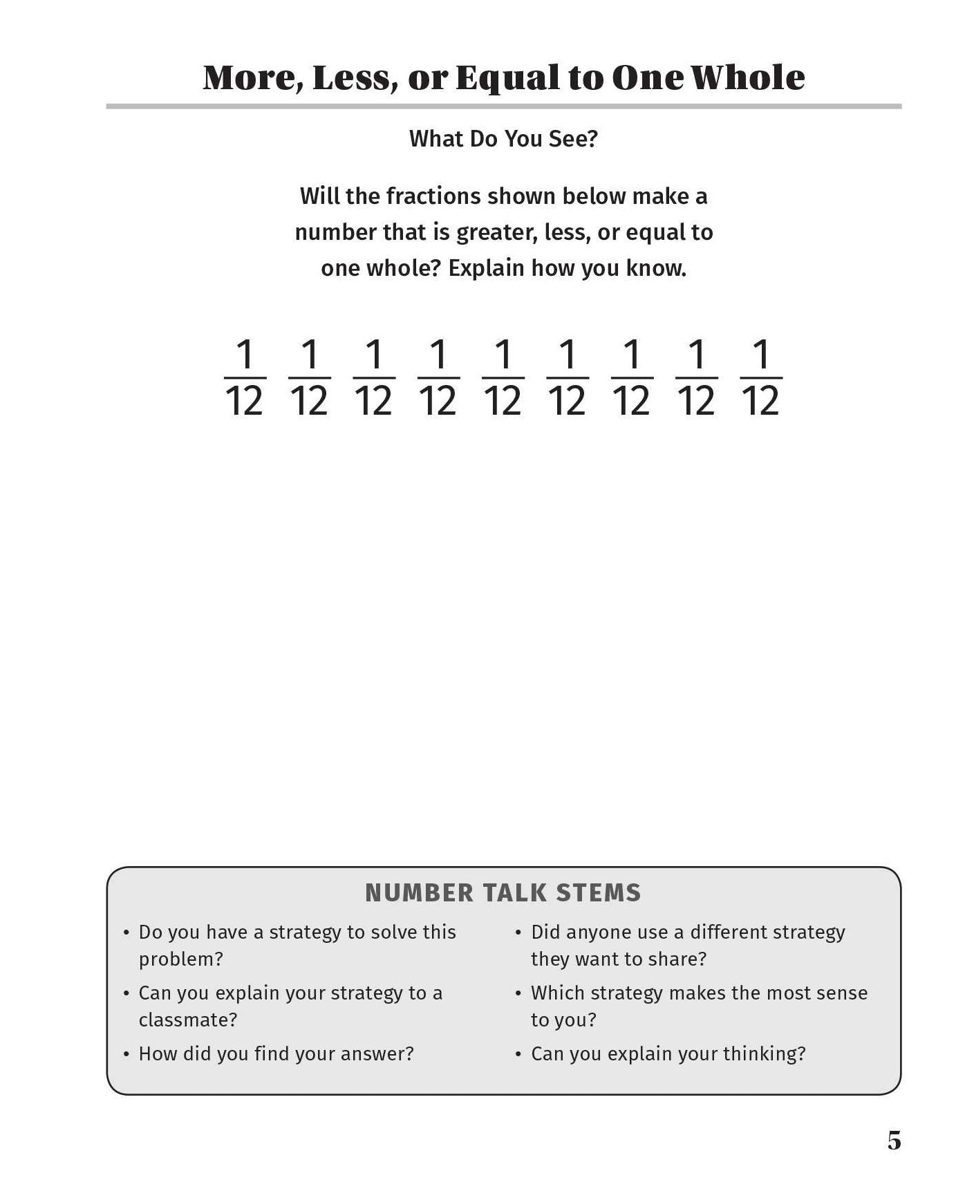 Classroom-Ready Number Talks for Sixth, Seventh, and Eighth Grade Teachers: 1,000 Interactive Math Activities that Promote Conceptual Understanding and Computational Fluency