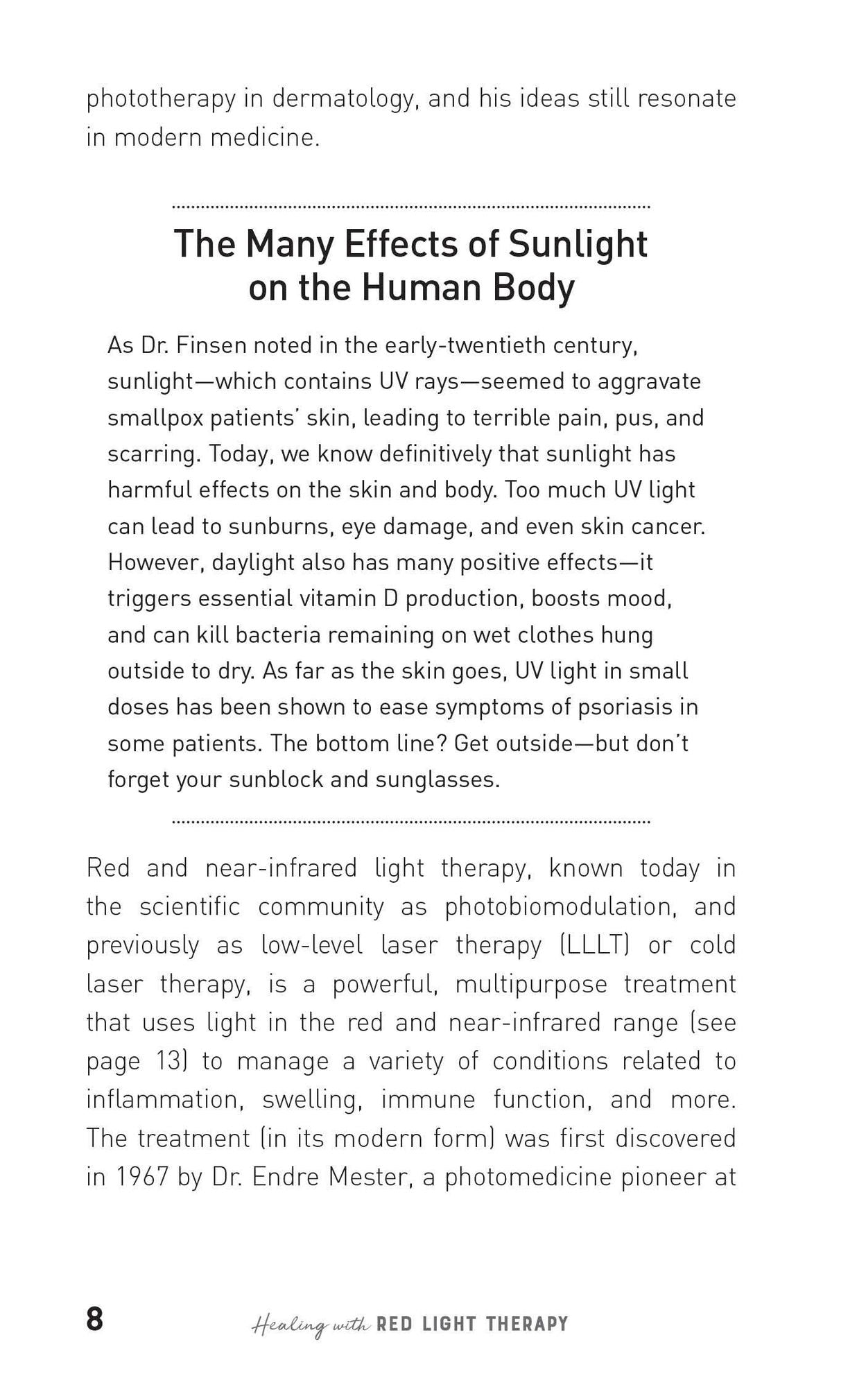 Healing with Red Light Therapy: How Red and Near-Infrared Light Can Manage Pain, Combat Aging, and Transform Your Health