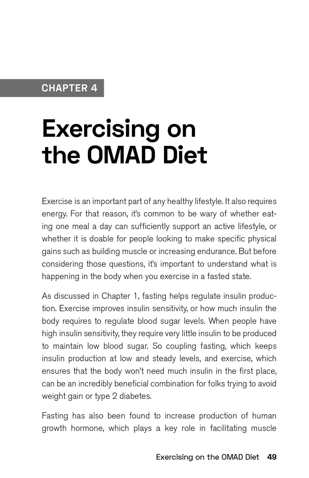 The OMAD Diet: Intermittent Fasting with One Meal a Day to Burn Fat and Lose Weight