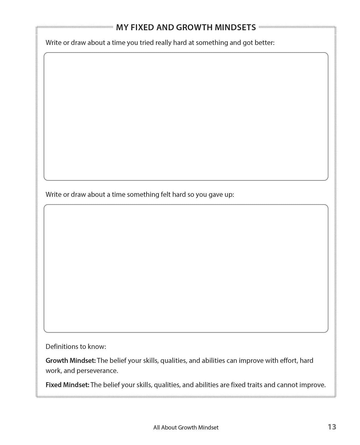 The Growth Mindset Classroom-Ready Resource Book: A Teacher's Toolkit for Encouraging Grit and Resilience in All Students