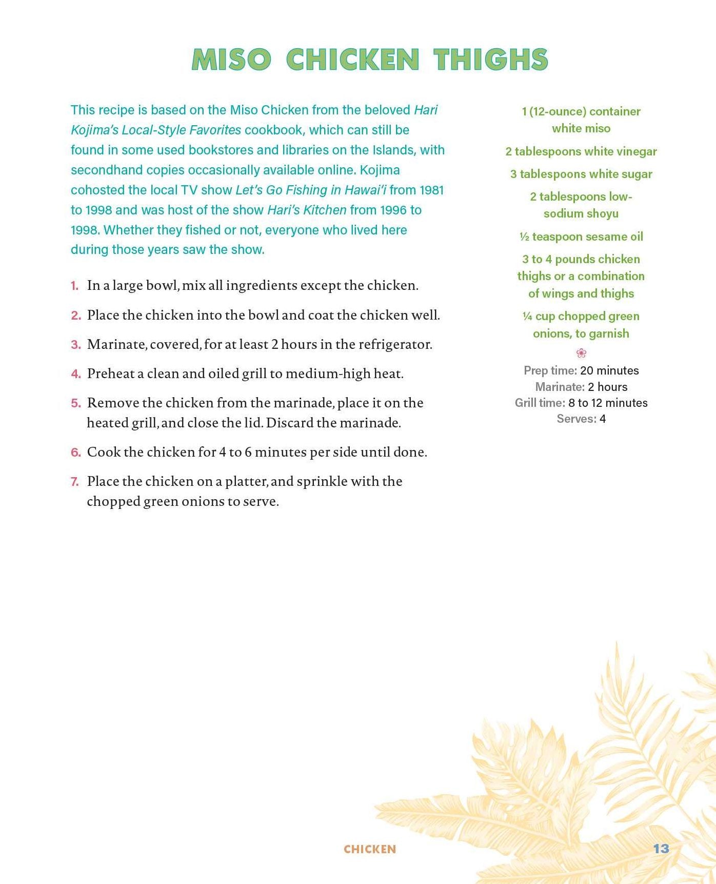 The 'Ohana Grill Cookbook: Easy and Delicious Hawai'i-Inspired Recipes from BBQ Chicken to Kalbi Short Ribs