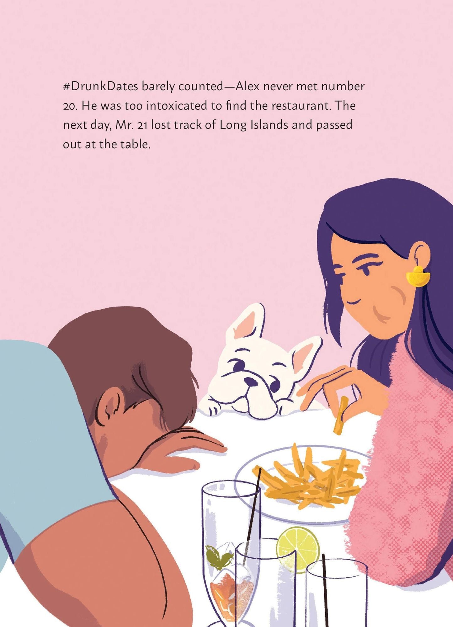 Alexandra and the Awful, Awkward, No Fun, Truly Bad Dates: A Picture Book Parody for Adults