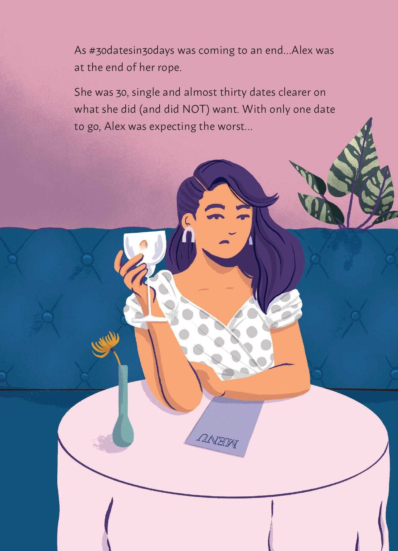 Alexandra and the Awful, Awkward, No Fun, Truly Bad Dates: A Picture Book Parody for Adults