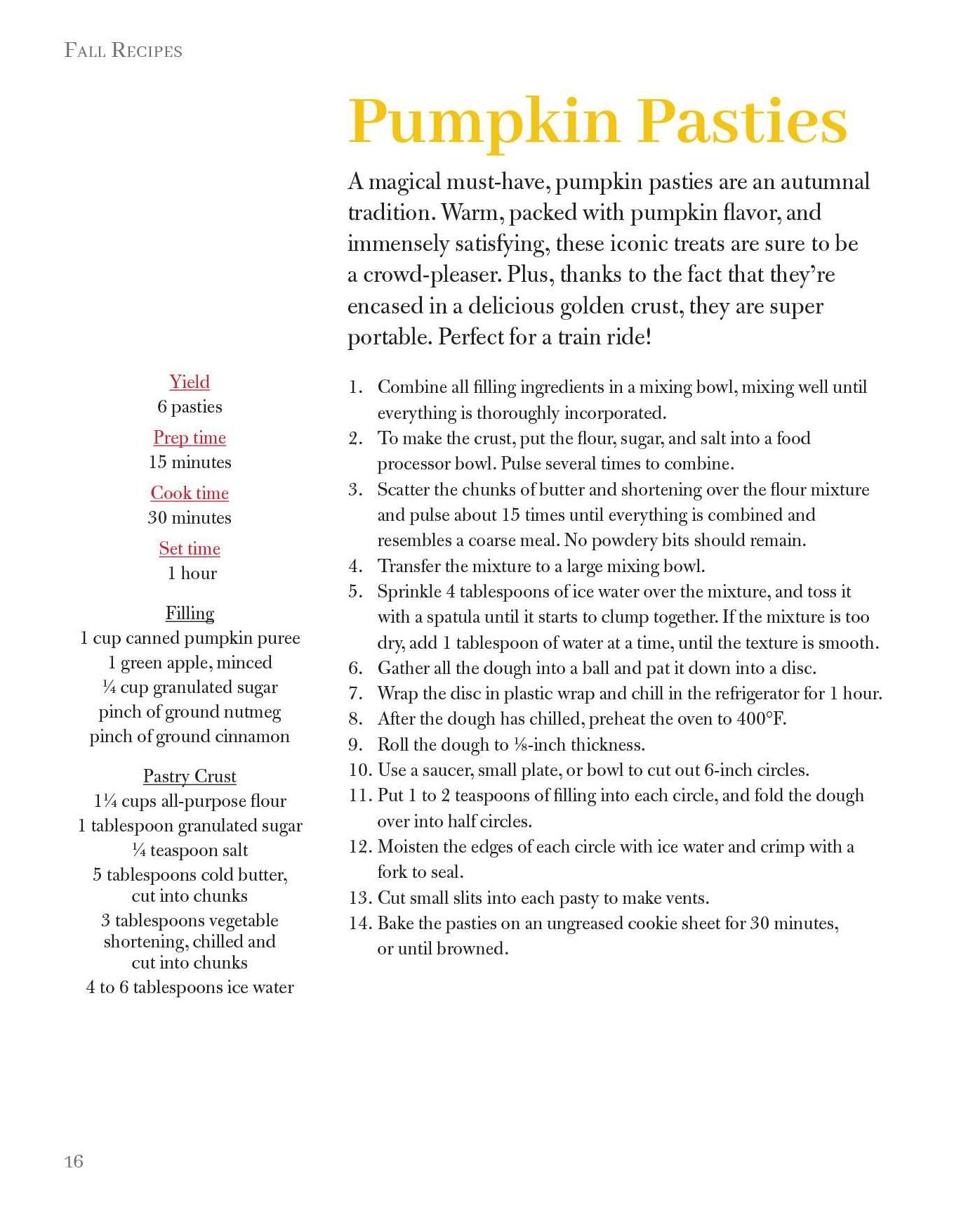 The Unofficial Hogwarts for the Holidays Cookbook: Pumpkin Pasties, Treacle Tart, and Many More Spellbinding Treats