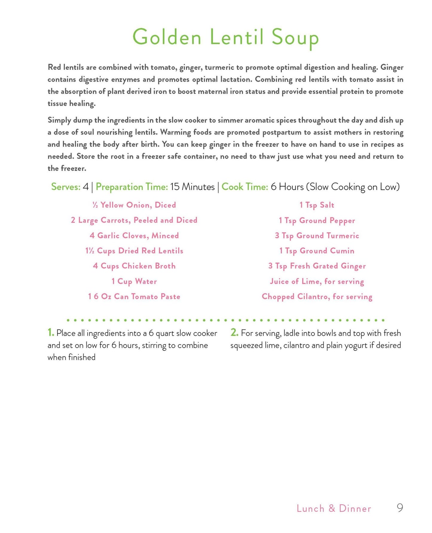 The Postnatal Cookbook: Simple and Nutritious Recipes to Nourish Your Body and Spirit During the Fourth Trimester