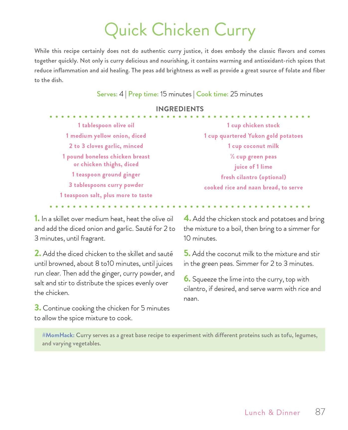 The Postnatal Cookbook: Simple and Nutritious Recipes to Nourish Your Body and Spirit During the Fourth Trimester