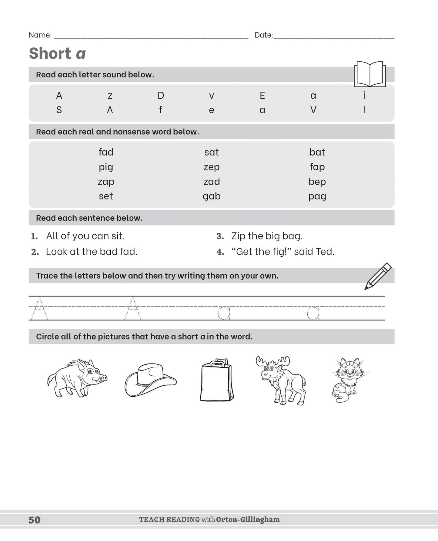 Teach Reading with Orton-Gillingham: 72 Classroom-Ready Lessons to Help Struggling Readers and Students with Dyslexia Learn to Love Reading
