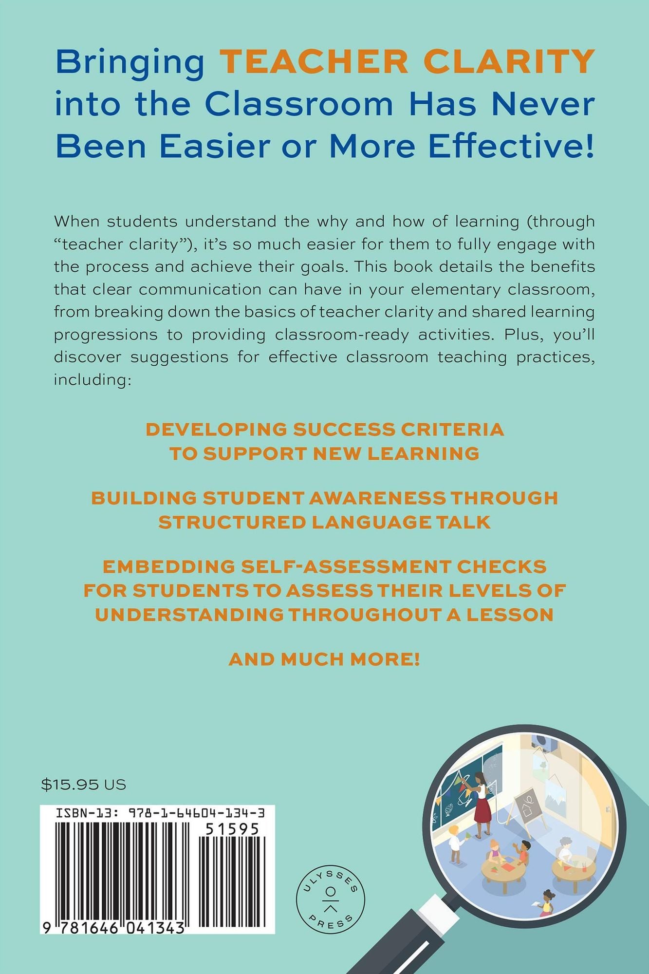 Getting Started with Teacher Clarity: Ready-to-Use Research-Based Strategies to Develop Learning Intentions, Foster Student Autonomy, and Engage Students