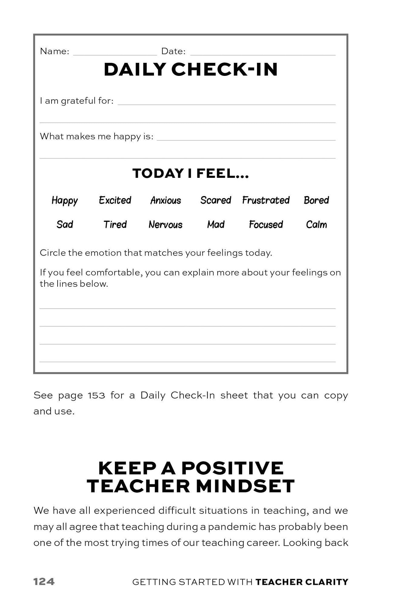Getting Started with Teacher Clarity: Ready-to-Use Research-Based Strategies to Develop Learning Intentions, Foster Student Autonomy, and Engage Students